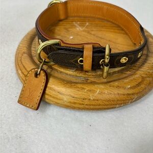 Louis Vuitton dog collar